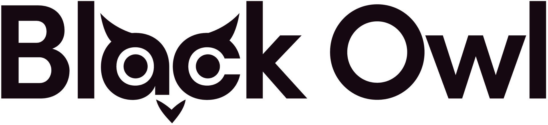 Black Owl Talk Logo